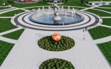 Сергій Сухомлин анонсував реконструкцію скверу біля фонтану «Космонавт» на Польовій
