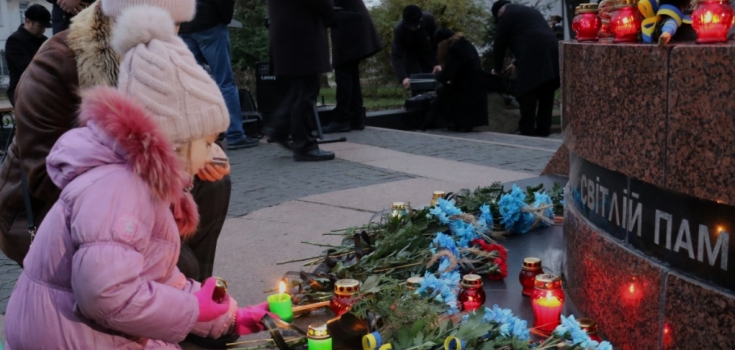 Пам'ять та біль… Житомир у скорботі за безвинно вбитими голодоморами українцями