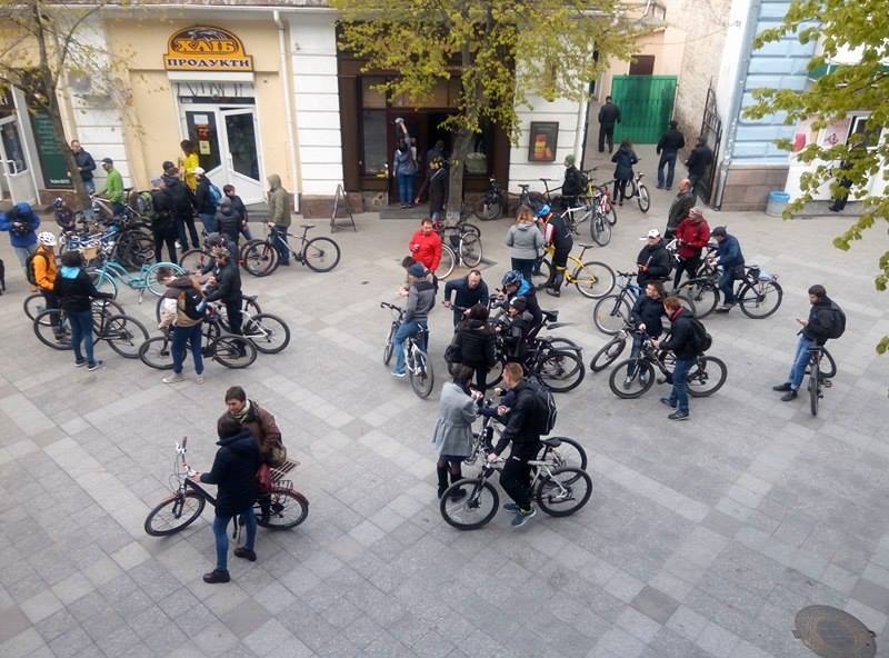 Житомиряни долучилися до акції «Велосипедом на роботу»