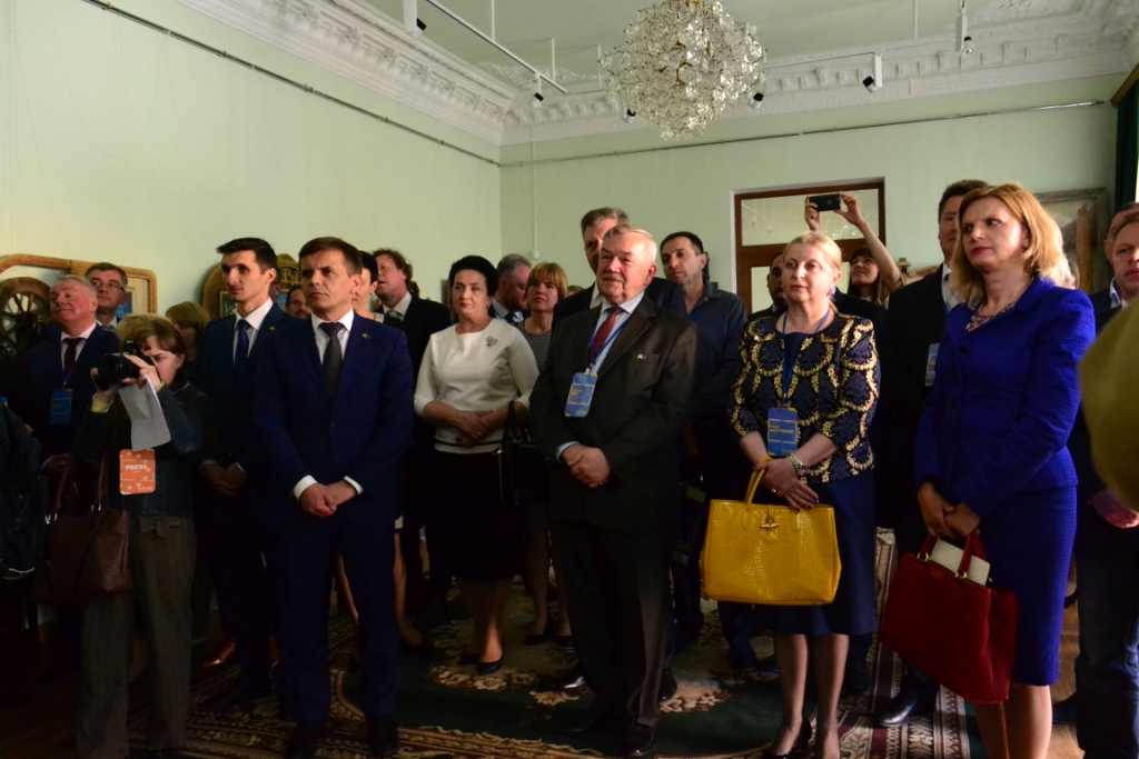 У Домі української культури відбувся офіційний прийом з делегаціями від міст-побратимів Житомира