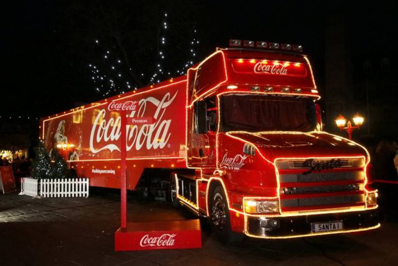  Запрошуємо житомирян та гостей міста на новорічне свято від Coca-Cola