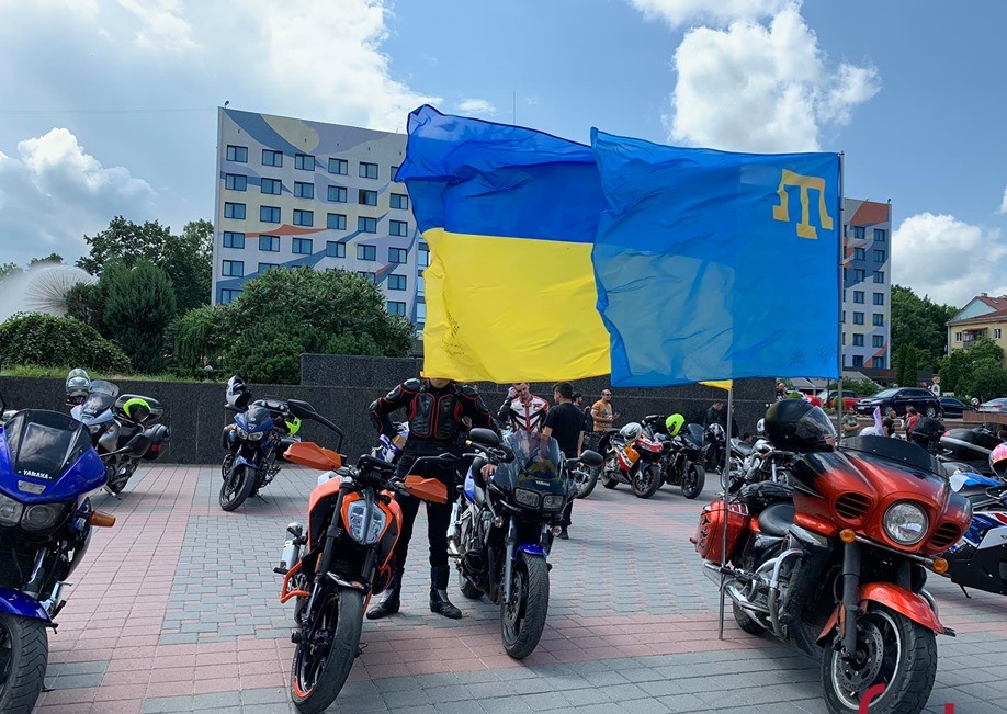 Житомир відвідають учасники мотопробігу
