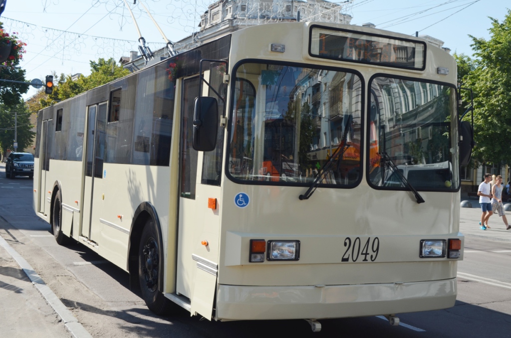 Перший рейс нового тролейбуса КП «ЖТТУ»