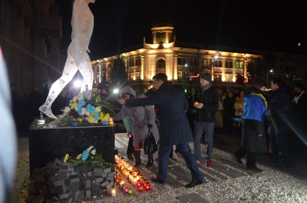 У Житомирі відзначили День Гідності та Свободи