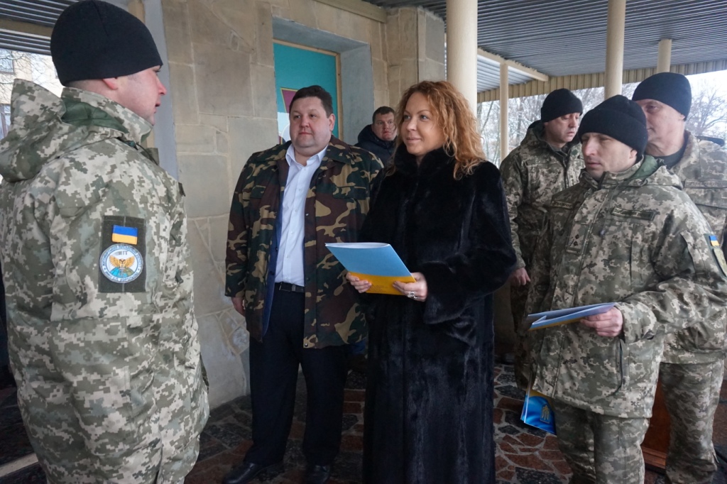 Наталія Чиж привітала курсантів Житомирського військового інституту імені С.П.Корольова з Днем Збройних Сил України