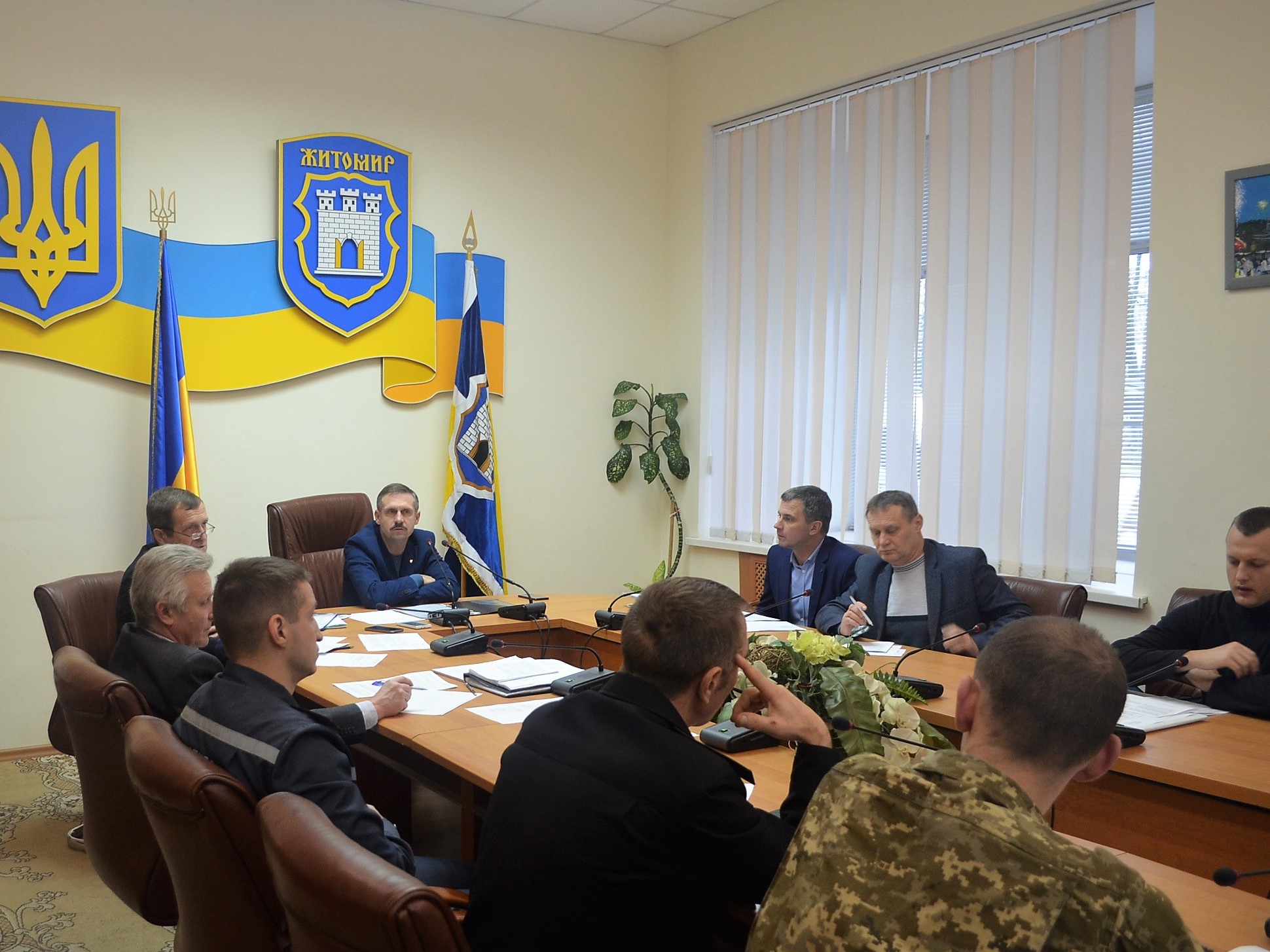 У Житомирі відбулося засідання міської комісії з питань ТЕБ і НС