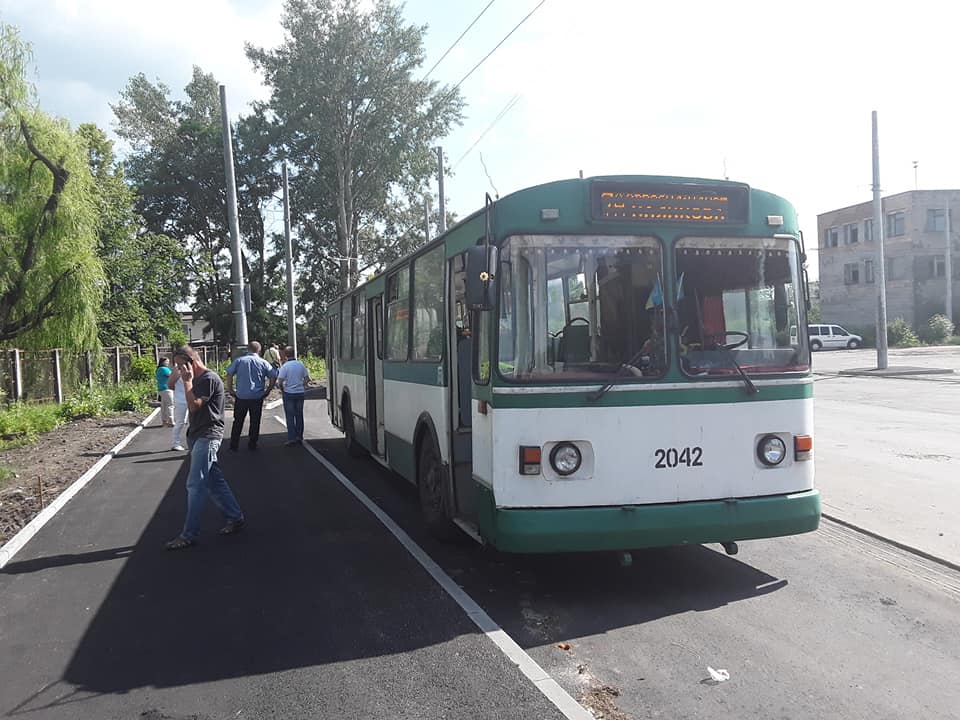 Вулиця Промислова офіційно має тролейбусне сполучення