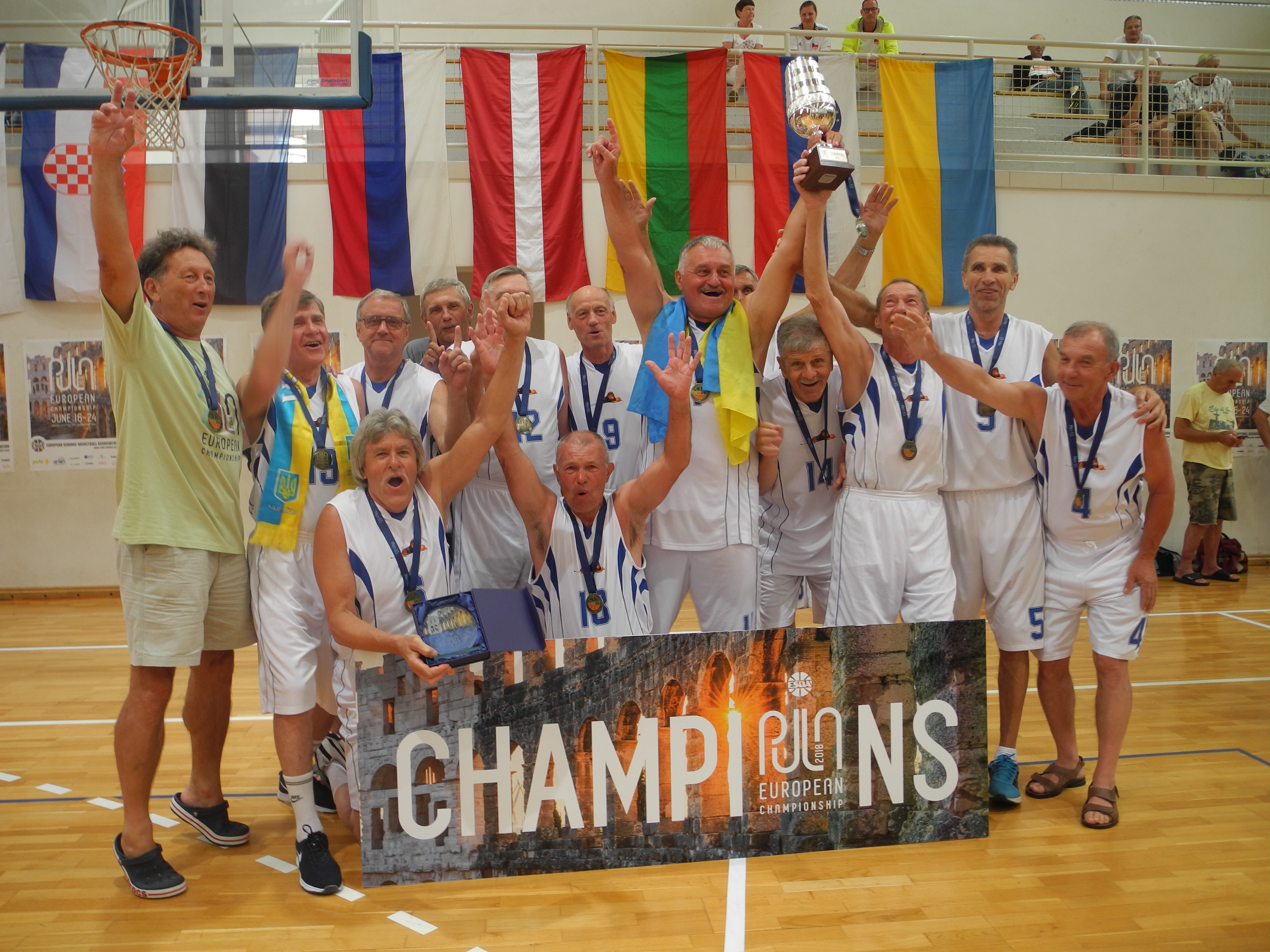 Житомиряни у складі збірних команд України перемогли на Чемпіонаті Європи з баскетболу