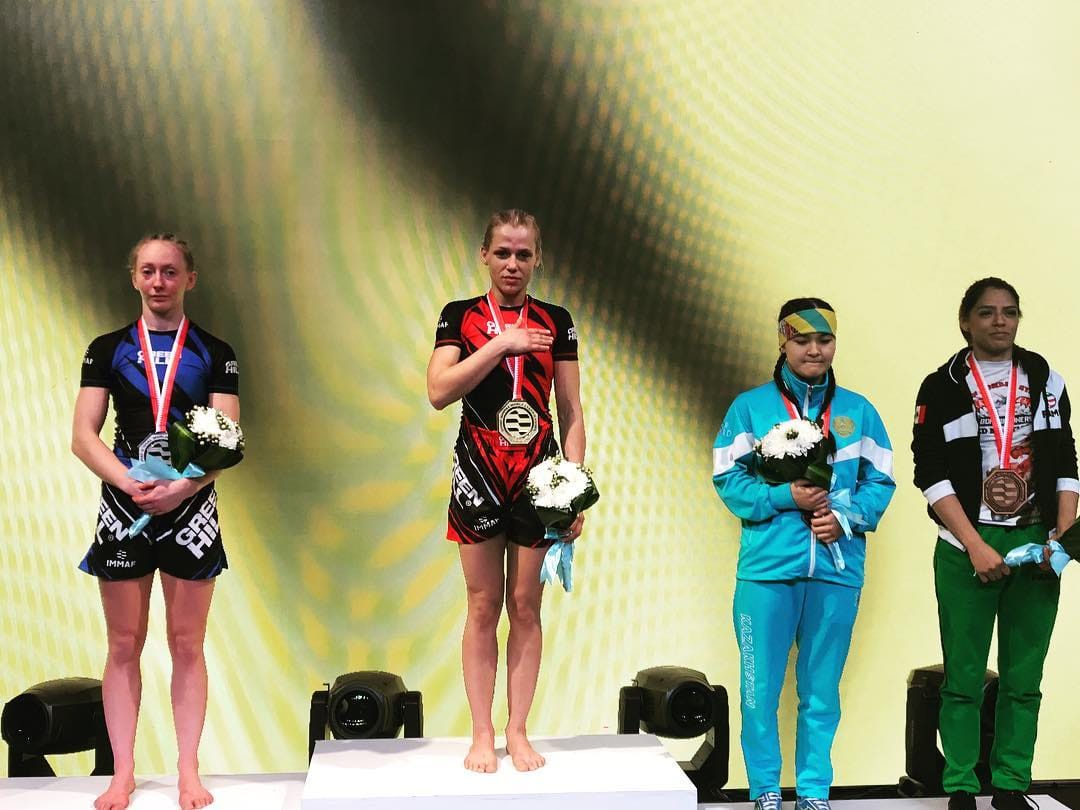 Житомирянка Дарина Самчик виграла чемпіонат світу зі змішаних єдиноборств ММА в Бахрейні 