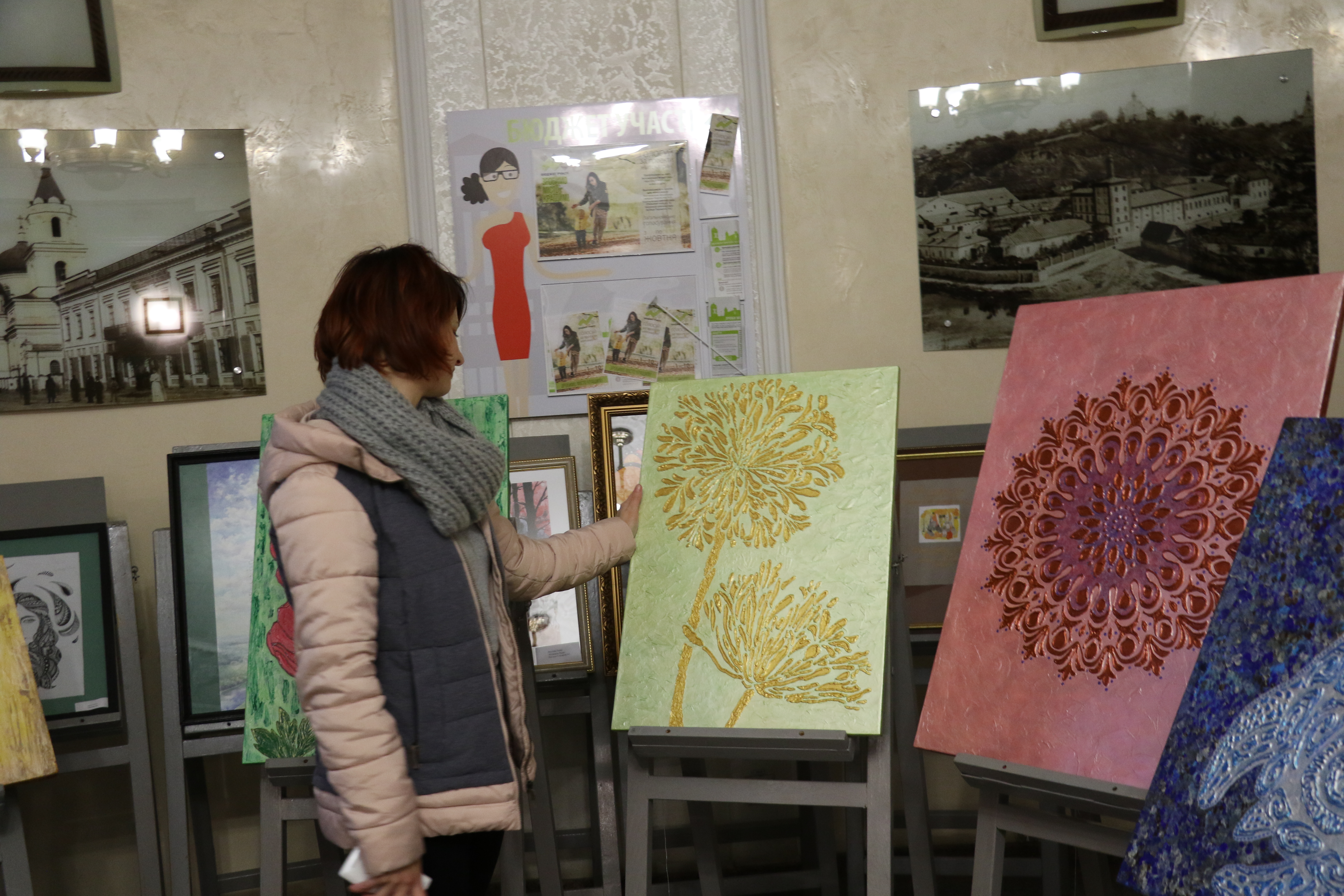 У Житомирській міській раді відкрилася виставка  3D - картин
