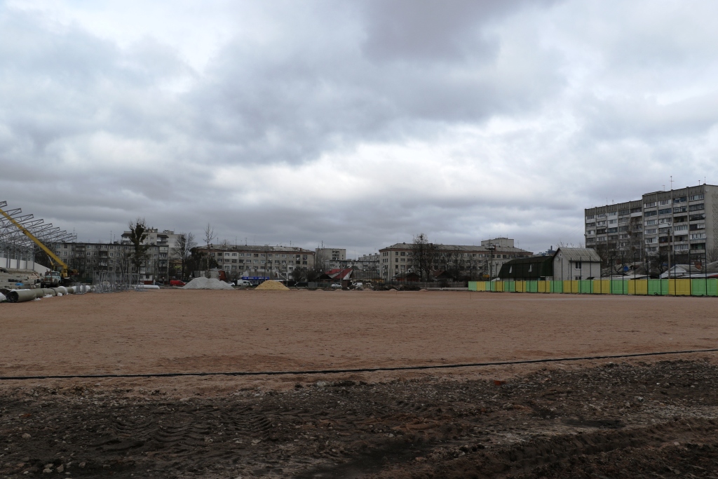 У Житомирі активно продовжується комплексна реконструкція стадіону «Спартак»