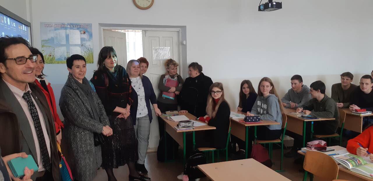 Волонтери Корпусу Миру відвідали Житомирську міську гімназію №3