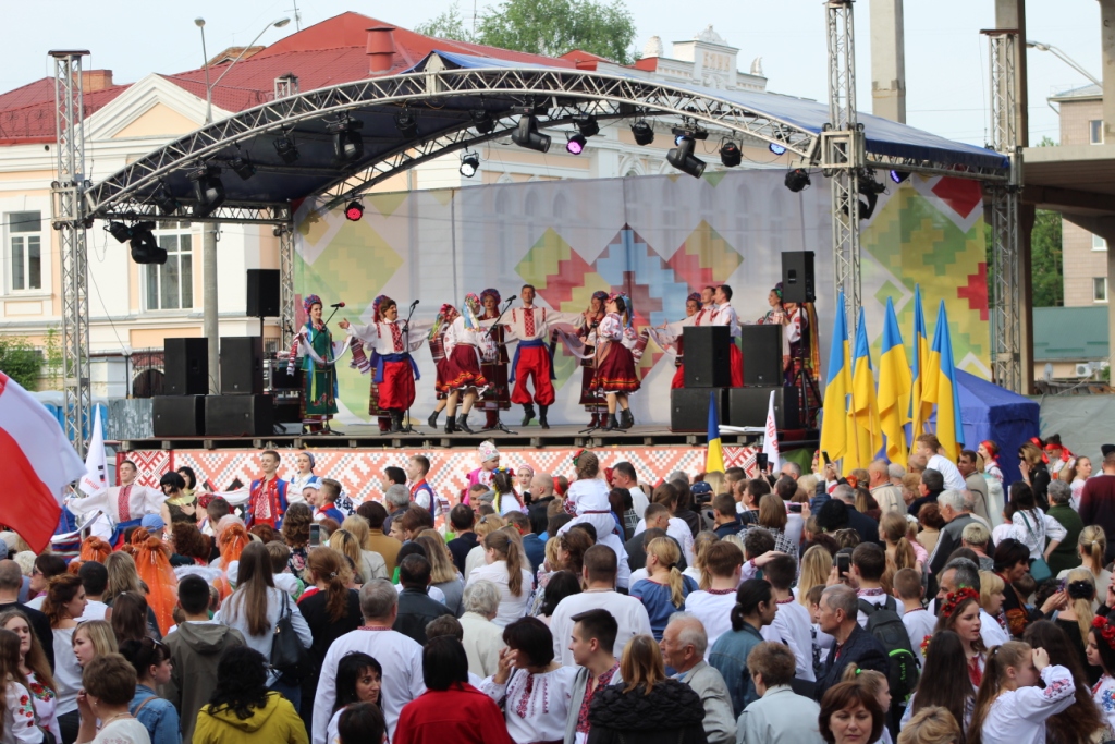 Святковий концерт у рамках Всесвітнього дня вишиванки та фестивалю «Житомир - багатонаціональний»