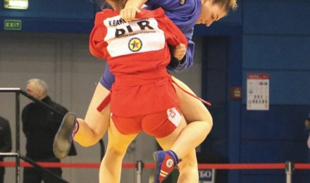 Житомирянка Катерина Хомяк стала бронзовою призеркою Міжнародного турніру із самбо на призи президента Білорусі