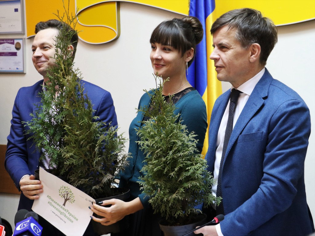 Житомир долучився до Всеукраїнського проєкту «Озеленення України»