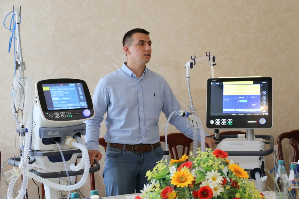 Для  житомирських лікарень за кошти місцевого  бюджету придбали   4 апарати ШВЛ
