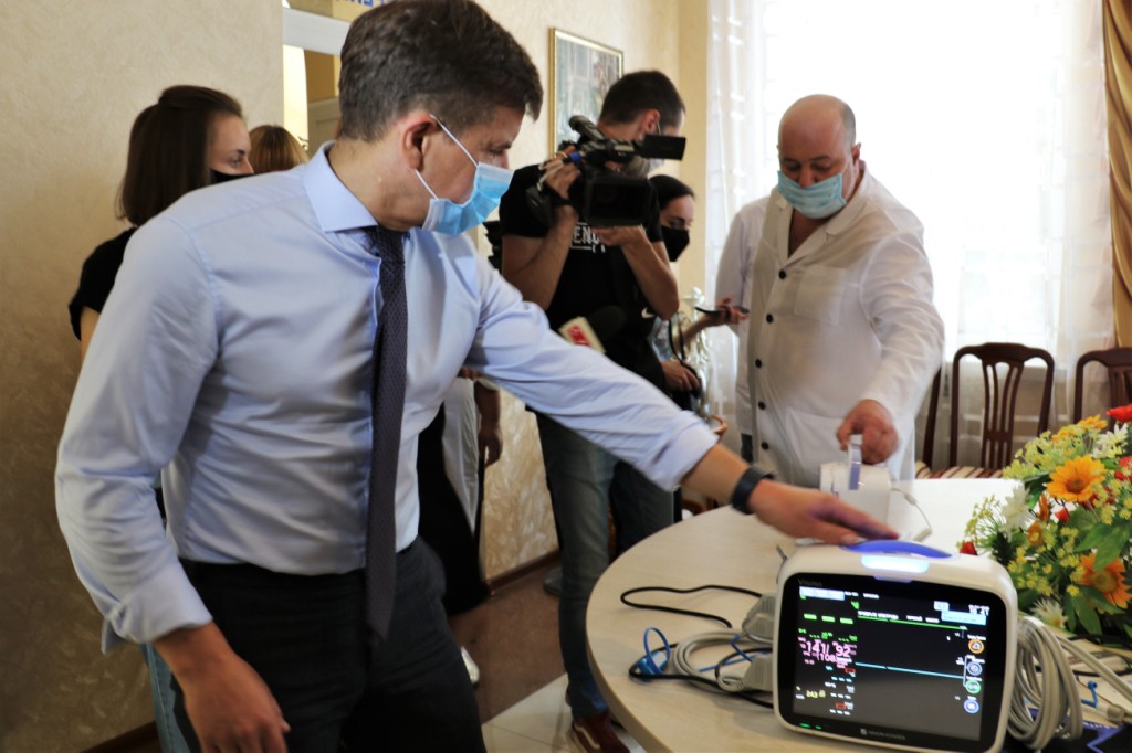 Пологове відділення Лікарні №1  міста  Житомира  отримало  сучасне медичне обладнання