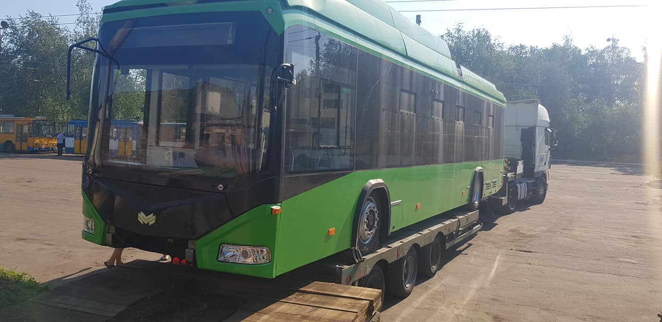 Житомирське ТТУ приймає другу партію нових тролейбусів  