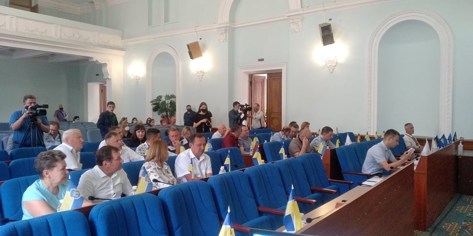 Розпочалось пленарне засідання позачергової 71-ої сесії Житомирської міської ради