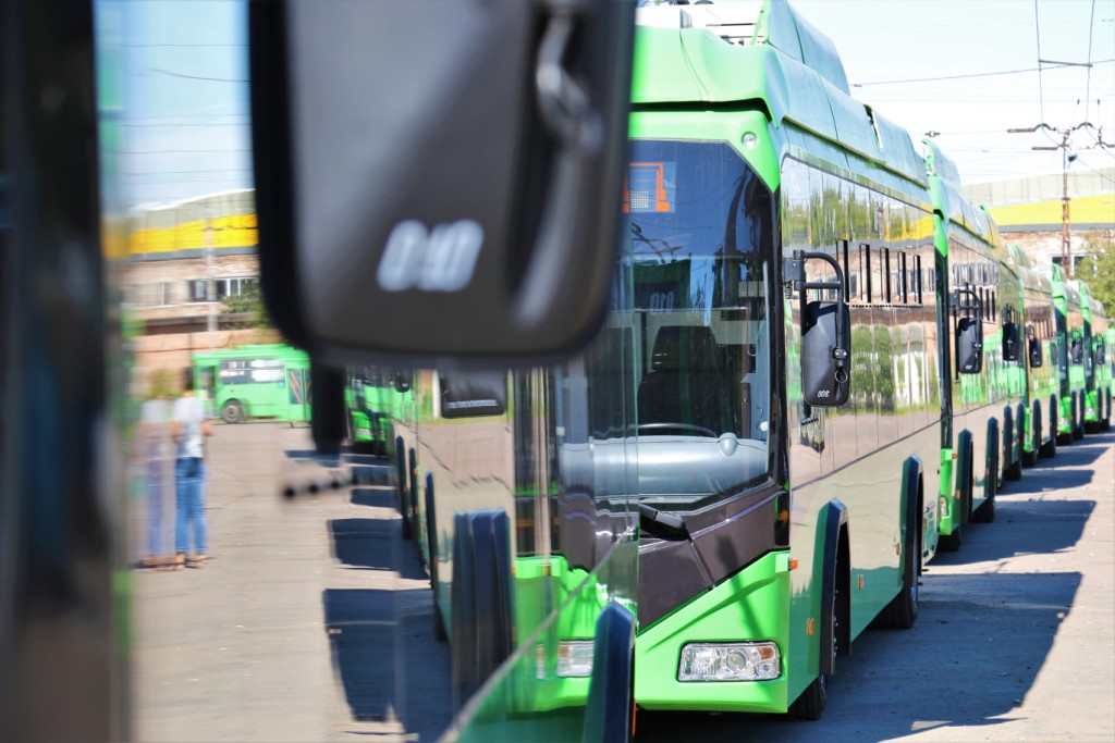 Чергова партія нових тролейбусів  у Житомирі – на ТТУ їх уже 16