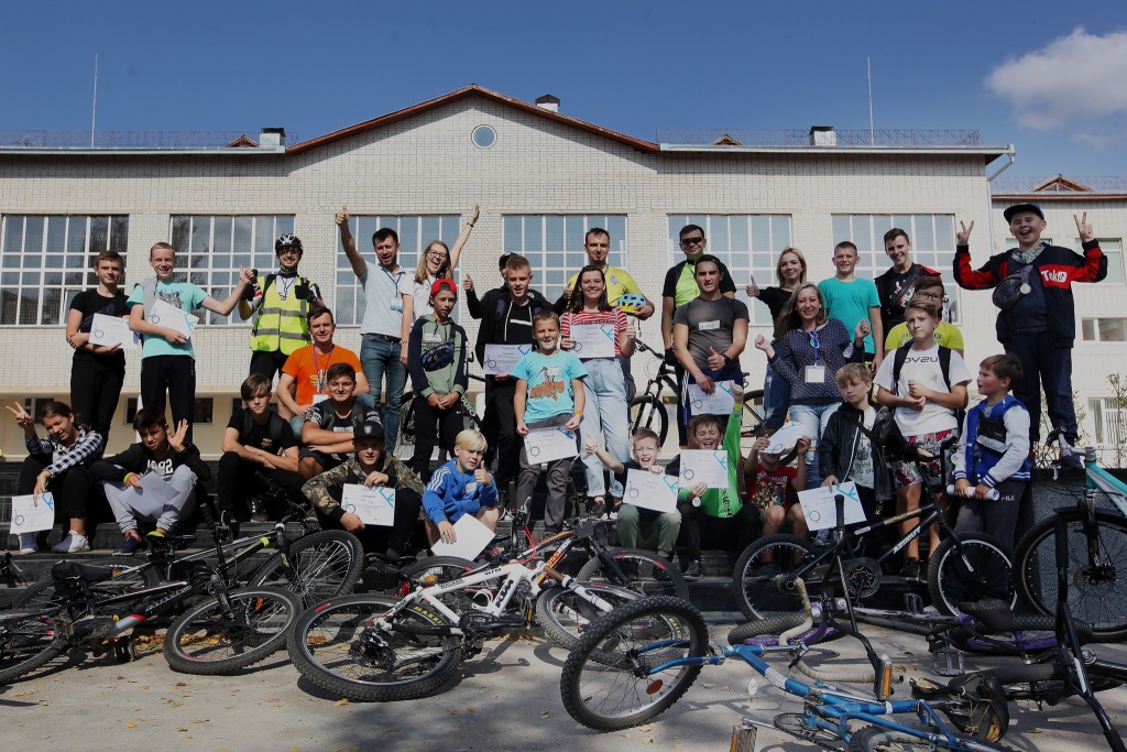 Велошкола для учнів Житомирської міської ОТГ зібрала понад 100 учасників