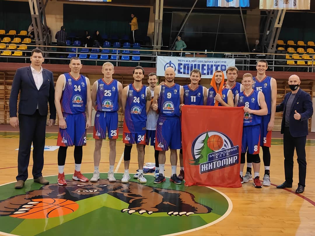Житомирський баскетбольний клуб завершив сезон 2020 року перемогами