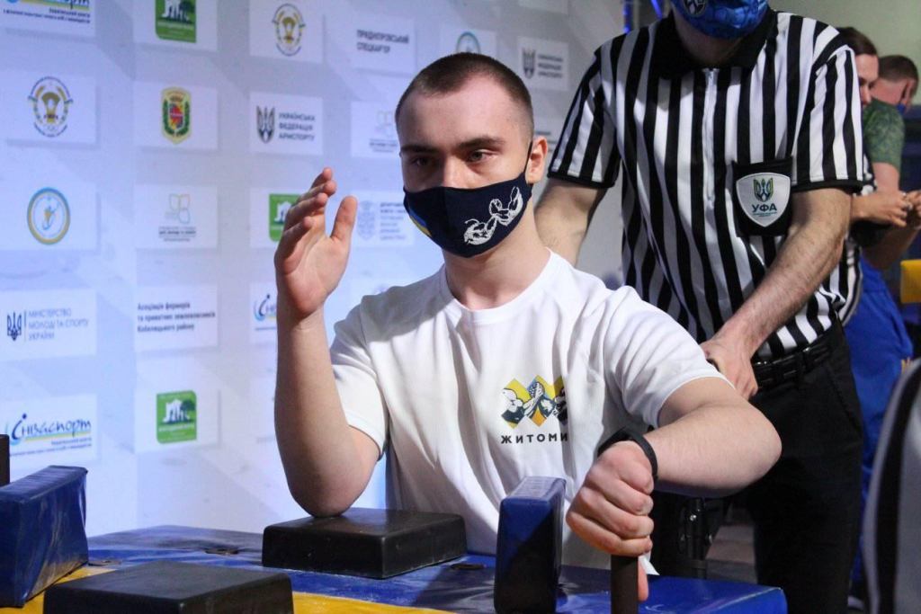 Збірна Житомирської області з параармреслінгу здобула першість у Чемпіонаті Україні з армспорту