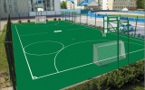 У Житомирі в рамках реалізації соціального проекту місто отримає у подарунок оновлений дитячий футбольний майданчик 