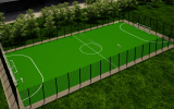Футбольне поле,  дитячий простір та острівок дитячого дозвілля хочуть побудувати у Житомирі