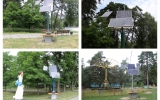 У Гідропарку встановлено «Сонячні дерева» для зарядки мобільних пристроїв