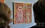 До Дня українського козацтва та Дня захисника України  у міській раді відкрилась художня виставка
