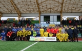 У Житомирі збірна команди ДШВ та  національна збірна  України серед ветеранів  грають товариський матч