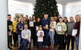 У міській раді нагородили житомирських параспортсменів, які представляють місто на міжнародних змаганнях