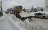  У період снігопаду вулиці міста розчищала техніка комунальних  та приватних підприємств