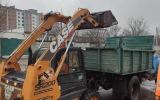За три дні комунальні служби вивезли 275 тонн сміття