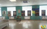  У  Прозорому офісі діє виставка патріотичних плакатів «Код незламності: Все буде Україна»