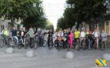 Зручно, економно та екологічно: флешмоб «Велосипедом на роботу» зібрав  велолюбителів на Михайлівській