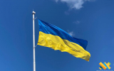 У День Державного Прапора України на майдані Соборному урочисто підняли жовто-блакитний стяг