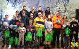 Житомирські футболісти вручили подарунки дітям до різдвяних свят