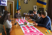 1 березня Житомирський міський голова Сергій Сухомлин зустрівся із керівник компоненту 