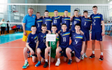 Нагородили переможців чемпіонату України з волейболу «Дитяча ліга» серед юнаків