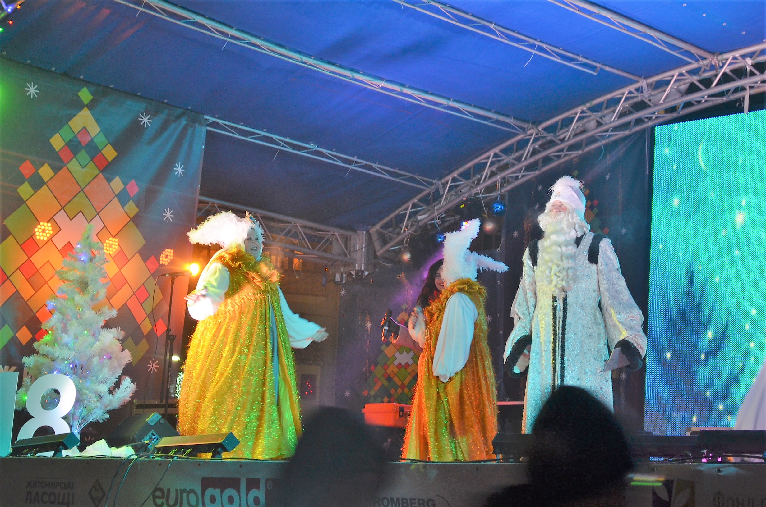 Житомир Різдвяний: театралізоване дійство, дитячі ігри та Святий Миколай 