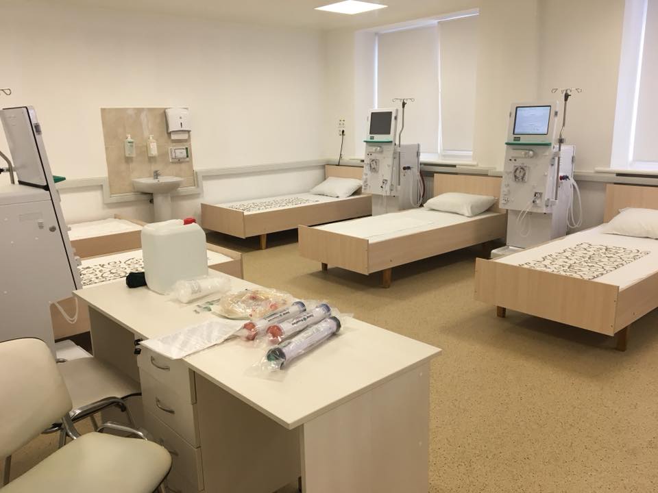 У Житомирі відкрили нове відділення гемодіалізу, де щодня зможуть обслуговувати 20 пацієнтів
