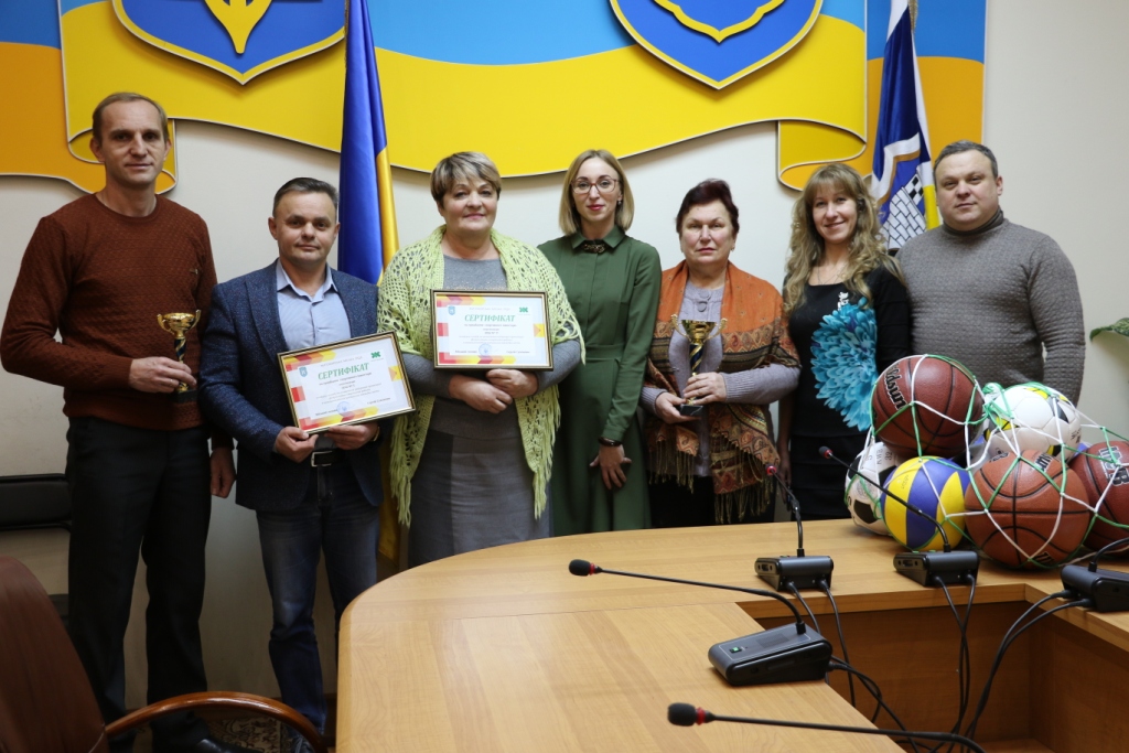 У Житомирі відзначили переможців огляду-конкурсу на кращу організацію фізкультурно-масової та спортивної роботи