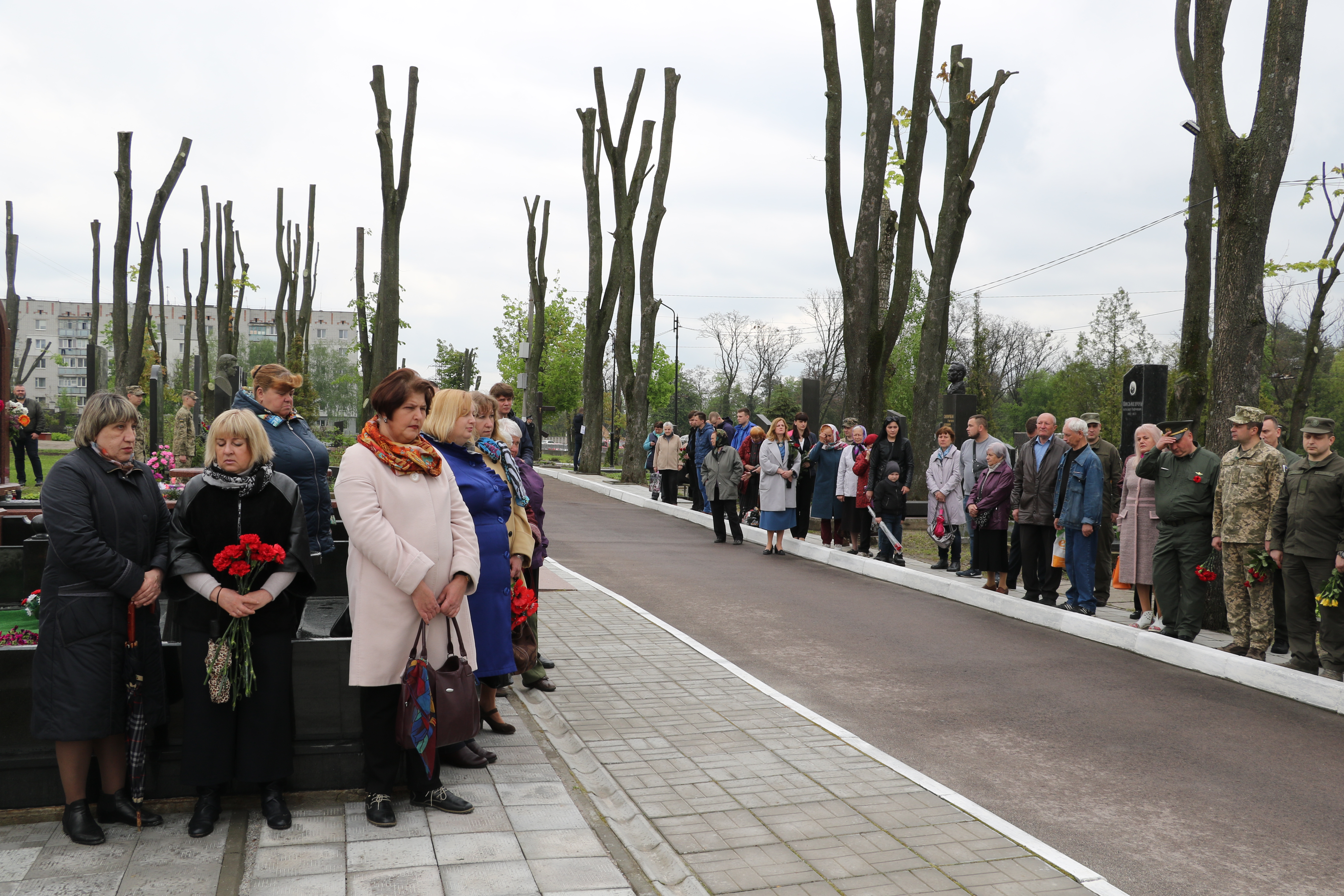 У Житомирі вшанували воїнів, які загинули у війні за незалежність України під час антитерористичної операції