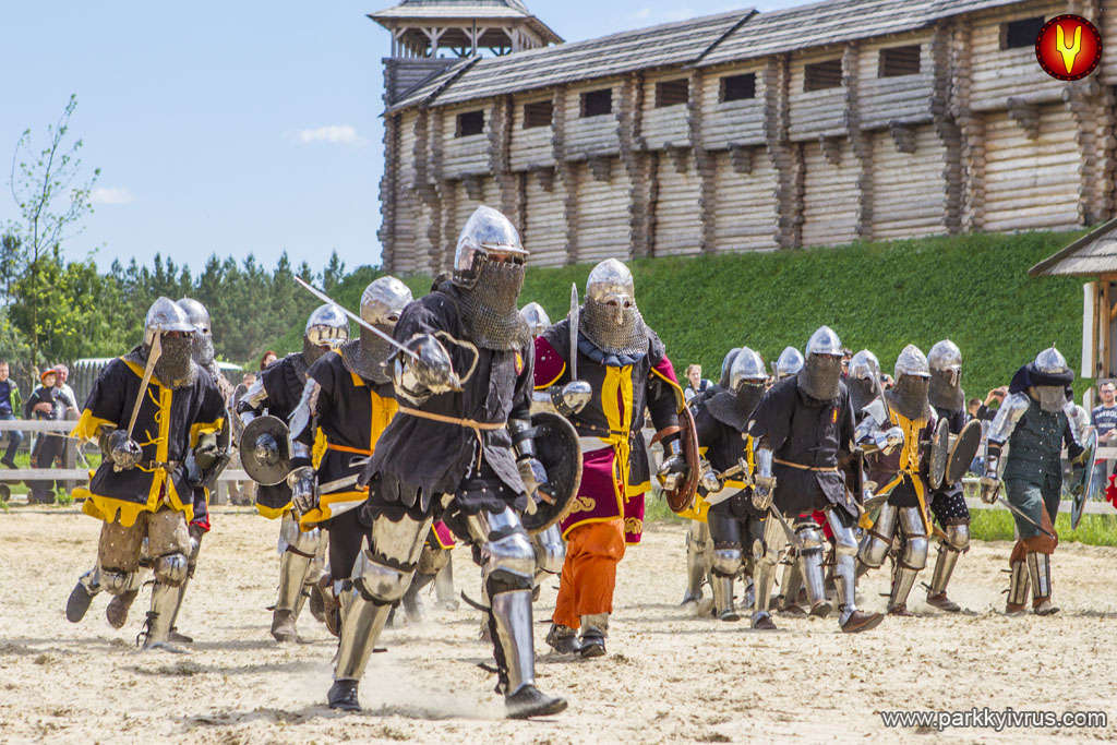 Під Києвом пройде Чемпіонат світу з середньовічного бою 1000 лицарів з понад 30 країн світу змагатимуться в залізних обладунках