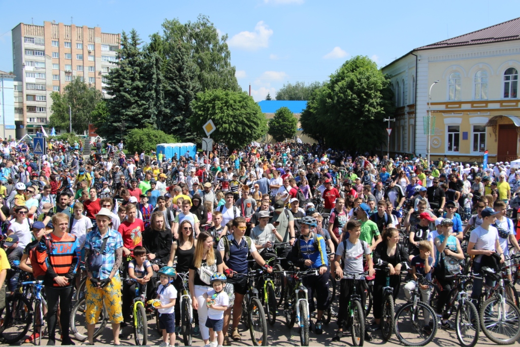 Більше 3,5 тисяч учасників - новий рекорд Велодня у Житомирі