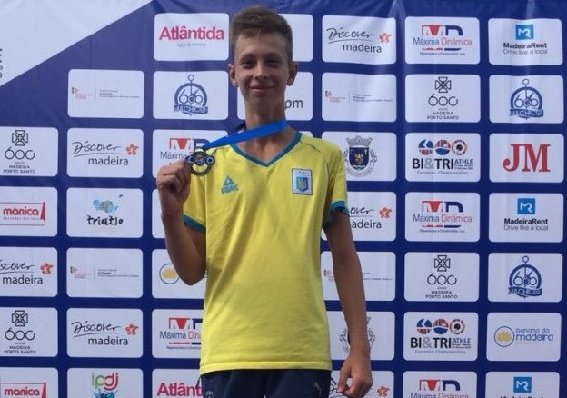 Житомирянин Данило Сич виграв чотири медалі на Відкритому чемпіонаті Європи з біатлу, триатлу та Лазер Рану у Португалії