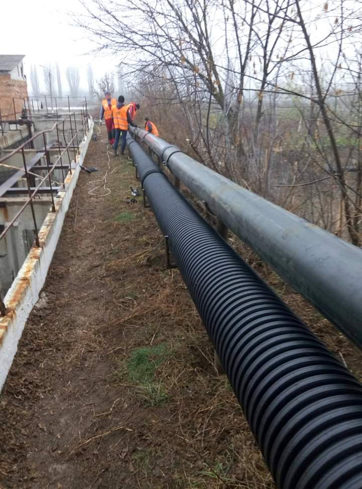 Розпочато  реконструкції з очисних споруд