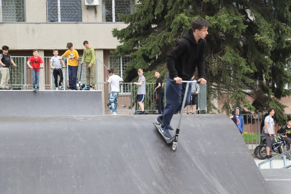 У Житомирі урочисто відкрили перший скейтпарк